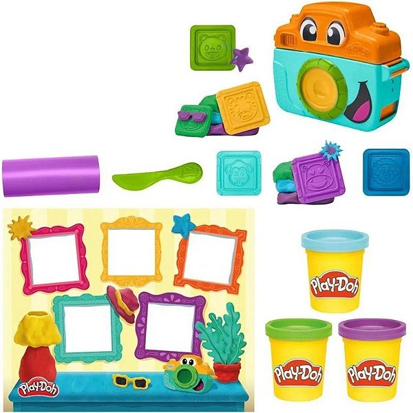 Kit de Diversão Fotográfica Play-Doh Hasbro - G0502