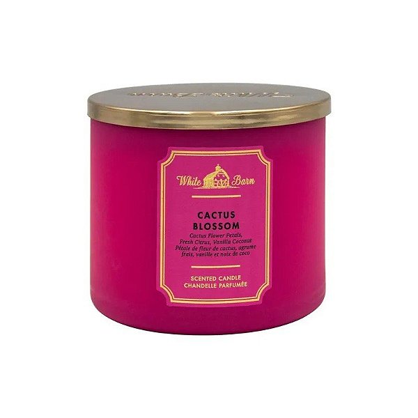 Vela Aromática Bath & Body Works Flor do Cacto 411G