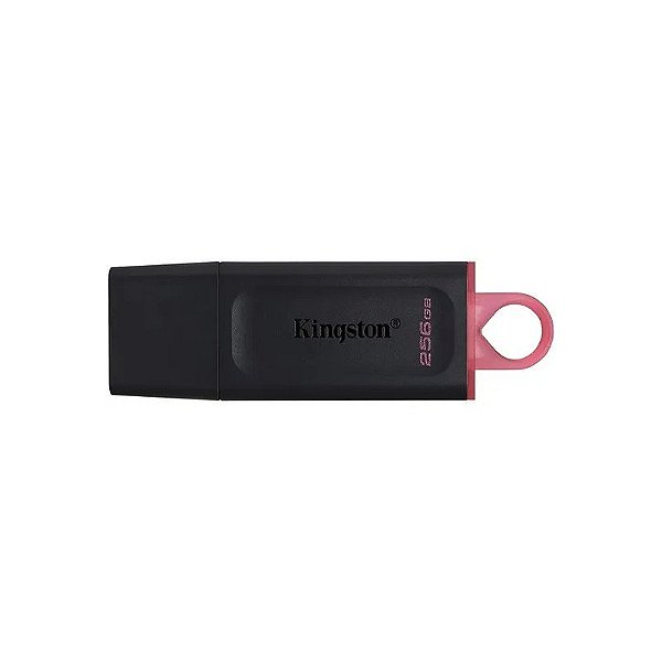 Pendrive de 256GB Kingston Datatraveler Exodia DTX/256GB USB 3.2 - Preto/Vermelho