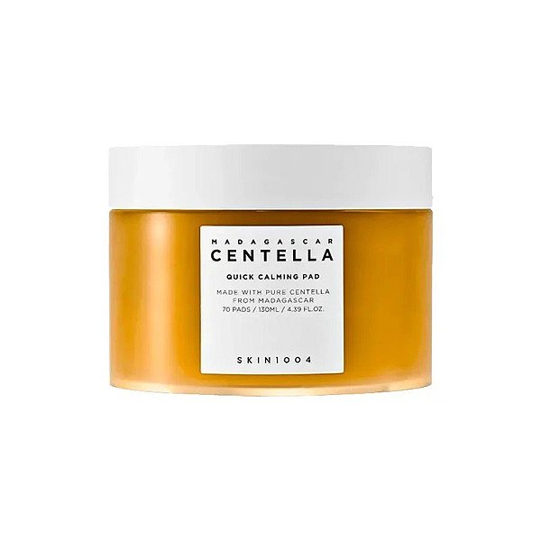Almofadas Tônicas Skin 1004 Madagascar Centella Calming 70 Unidades
