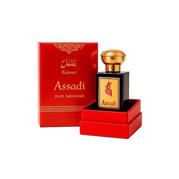 Perfume Kalimat Assadi Oud Sauvage - Eau de Parfum - Unissex - 100 ML