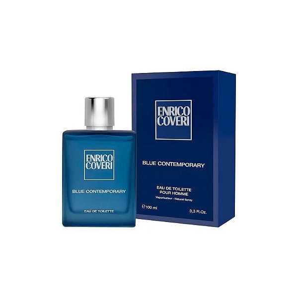 Perfume Enrico Coverni Blue Contemporary - Água de Colônia - Masculino - 100ML