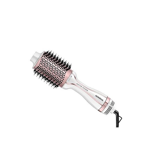 Escova 2 em 1 Mondial ES-50 Rosa Branca Bivolt