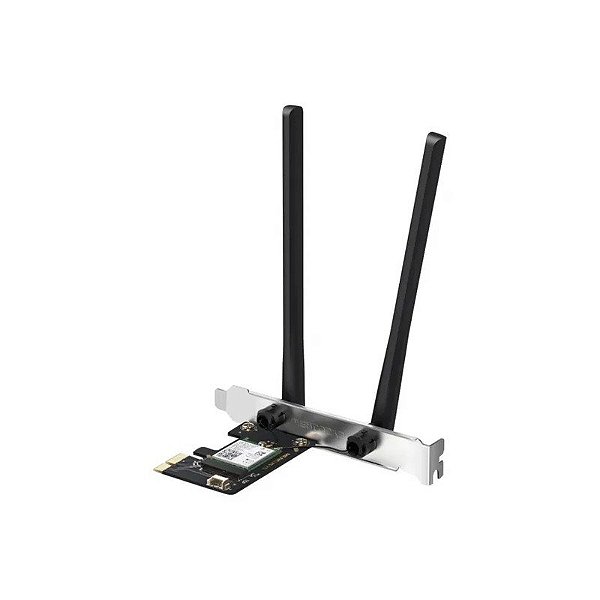 Adaptador PCI-e Wi-Fi 6 MA80XE AX3000 Bluetooth 5.2 Duplo