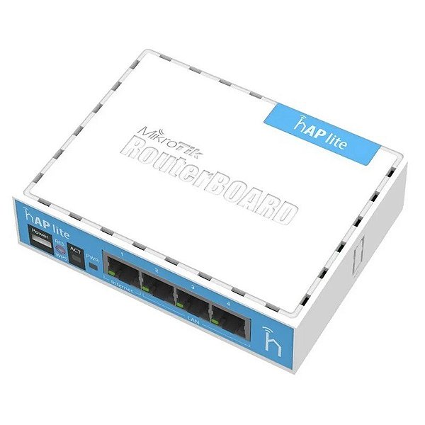 Roteador MikroTik hPA Lite RB 941-2ND - 300Mbps