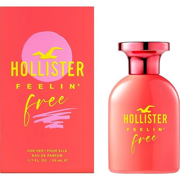 Perfume Hollister Feelin' Free For Her EDP 50ml - Feminino