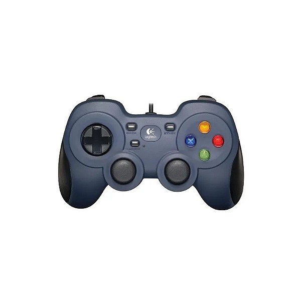 Controle Gamer Logitech F310 USB (940-000110) - Azul Marinho