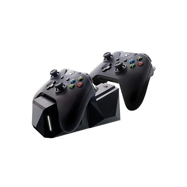 Base de carregamento dupla Nyko Charge Block para Xbox One - Preta