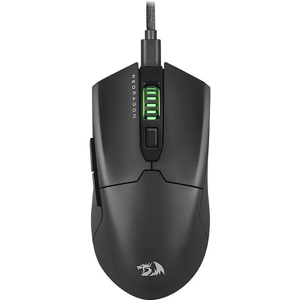 Mouse Gamer Redragon M995 Fyzu com Cabo USB Preto