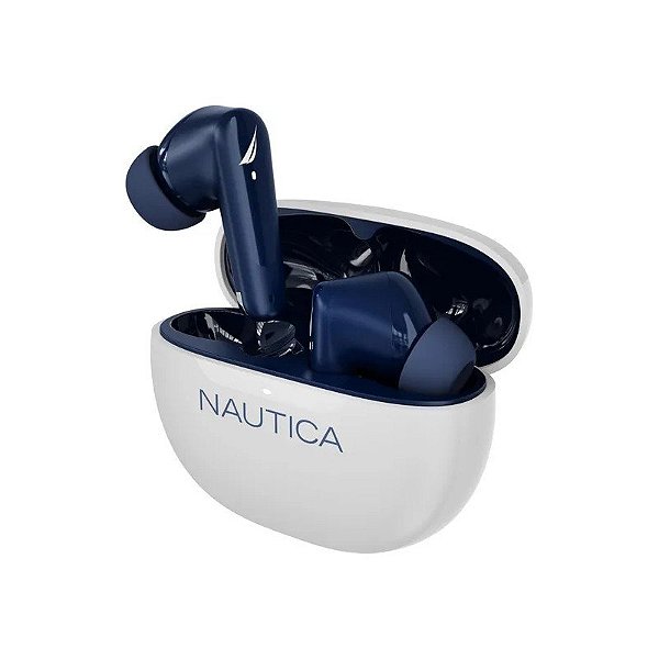 Fone de Ouvido Nautica Urban T200+ Bluetooth - Marinho/Branco