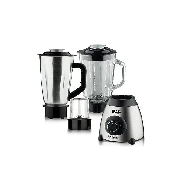 Liquidificador Raf R.2871 - 2 Jarras - 3 em 1 - 1000W - 220V