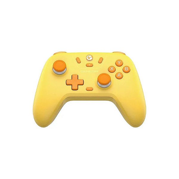 Controle Gamesir Nova Lite Sem Fio para Nintendo Switch/PC/Smartphone - Amarelo