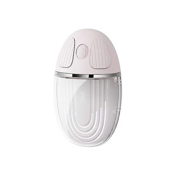 Mouse Sem Fio Wiwu WM109 RGB Modo Duplo Mágico 1200 Dpi - Rosa