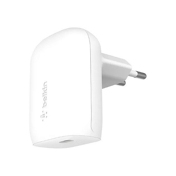 Carregador de Parede Belkin WCA005VFWH USB-C 30W - Branco
