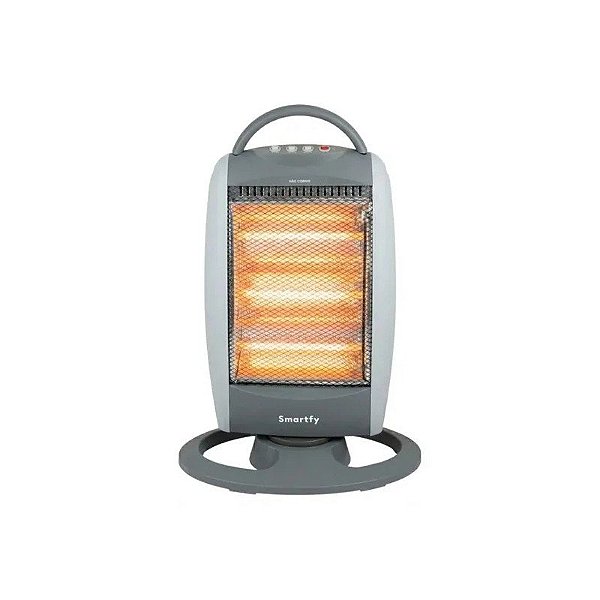 Aquecedor Elétrico Smartfy AE02B 1200W 220V - Cinza