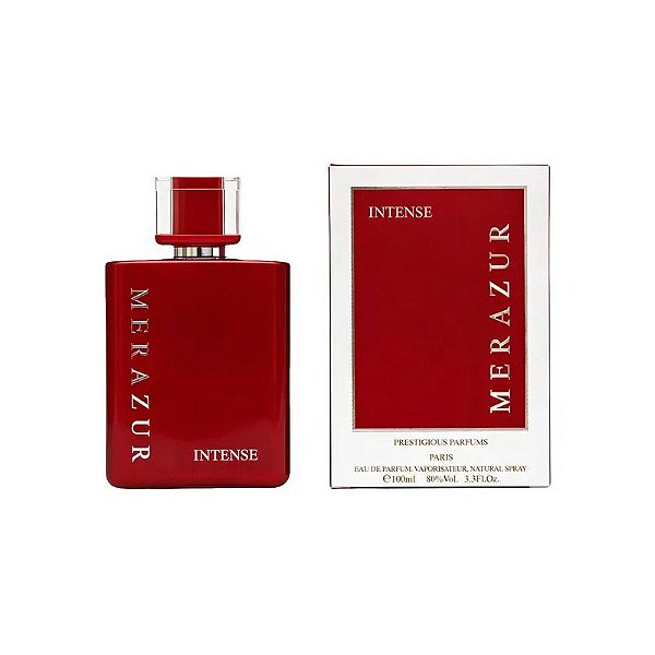 Perfume Prestigious Parfums Merazur Intense - Eau de Parfum - Masculino - 100ML