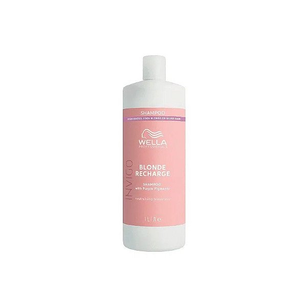 Shampoo Wella Blonde Recharge Cool 1L