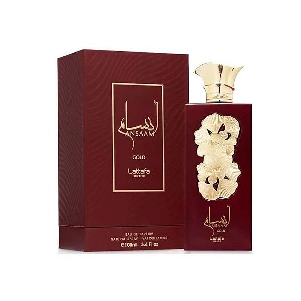 Perfume Lattafa Ansaam Gold Eau de Parfum Feminino 100ML