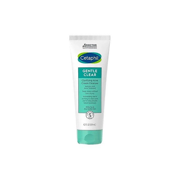 Creme Facial de Limpeza Cetaphil Tratamento para Acne 124ml