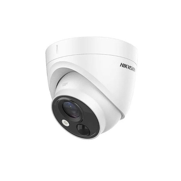 Câmera HD Turret Hikvision DS-2CE71H0T-Pirlo 5MP 2.8MM