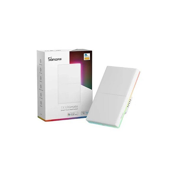 Interruptor de Parede Wifi Sonoff TX Ultimate T5-2C-120