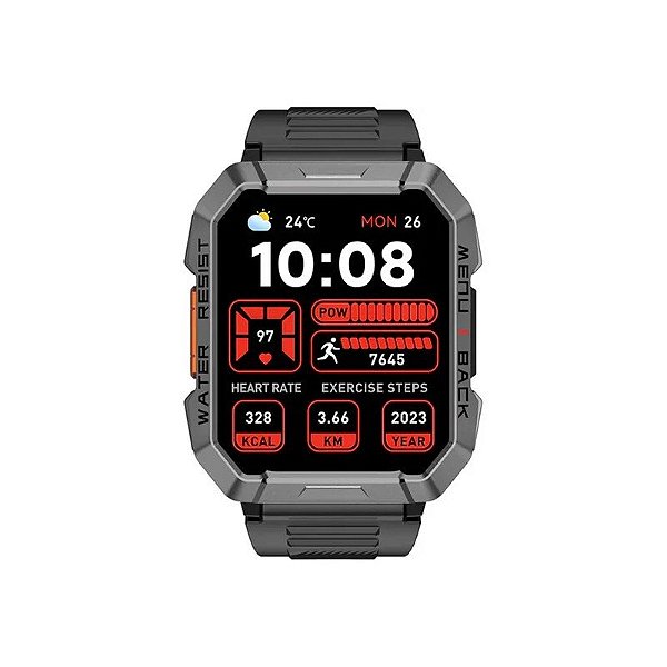 Relógio inteligente Blackview W60 Bluetooth - Preto