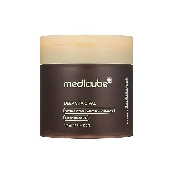 70 Unidades de Almofadas Tônicas Medicube Deep Vita C