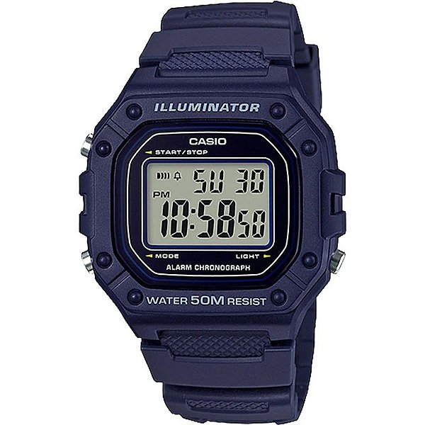 Relógio Casio Digital W-218H-2AVDF - Masculino