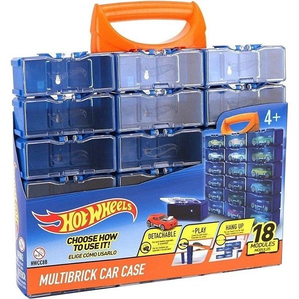 Maleta Intek Multibloco Hot Wheels Car Case - HWCC8B