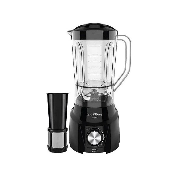 Liquidificador Britânia Turbo BLQ970 de 4 Velocidades 900W 110V/60Hz