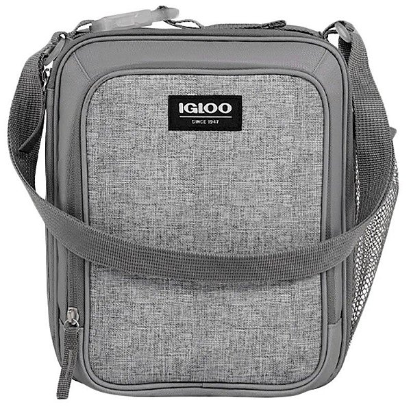 Bolsa Térmica Igloo Vertical Almoço 63133 5 Latas - Cinza