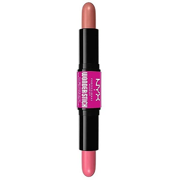 Bastão NYX Wonder Dual Light Peach + Baby Pink WSB01 - 4g