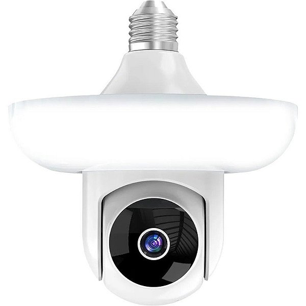 Câmera de Vigilância Smart Wifi 4Life Bulb 3MP N20-1