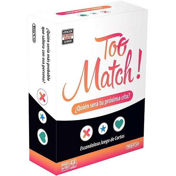 Jogo de Tabuleiro Too Match! ToyCo - 25014