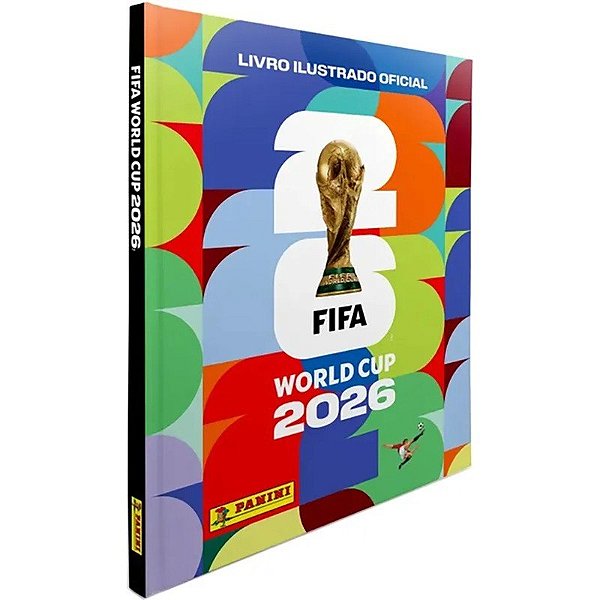Álbum Colecionável Panini Copa do Mundo 2026 Capa Dura