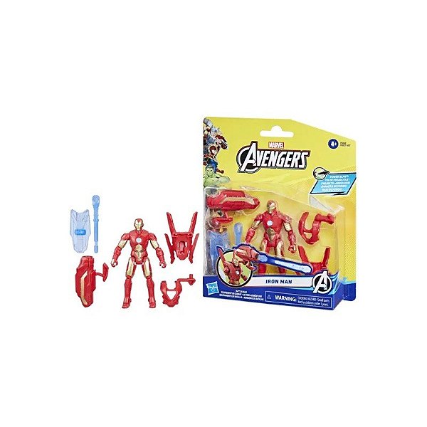 Figura Hasbro Homem de Ferro Equipamento de Batalha