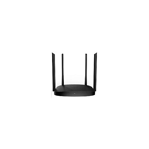 Roteador Hikvision DS-3WR12GC AC1200 Dual Band / 2.4GHZ / 5GHZ / 4 Antenas - Preto