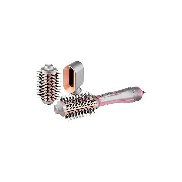 ESCOVA SECADORA BRITÂNIA PES19SG - 1300W - 3 EM 1 - BIVOLT - ROSA