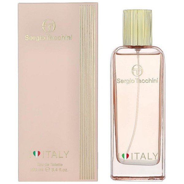 Perfume Sergio Tacchini Love Italy EDT 100mL - Feminino
