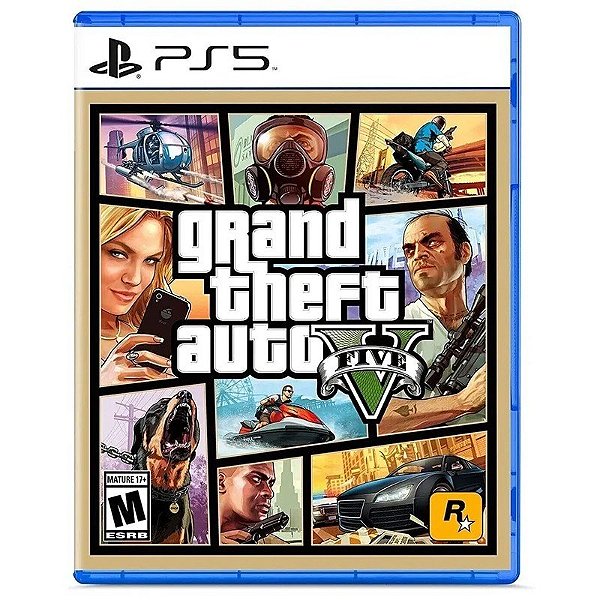 Jogo Grand Theft Auto V - PS5