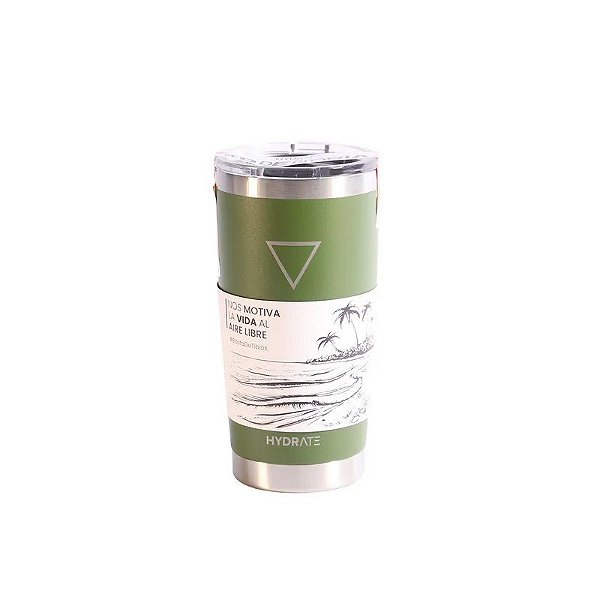 Garrafa Hydrate 591ML Verde Militar