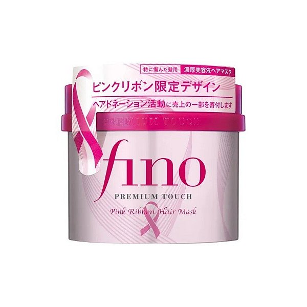 Máscara Capilar Premium Fino Touch Hair Pink 230G