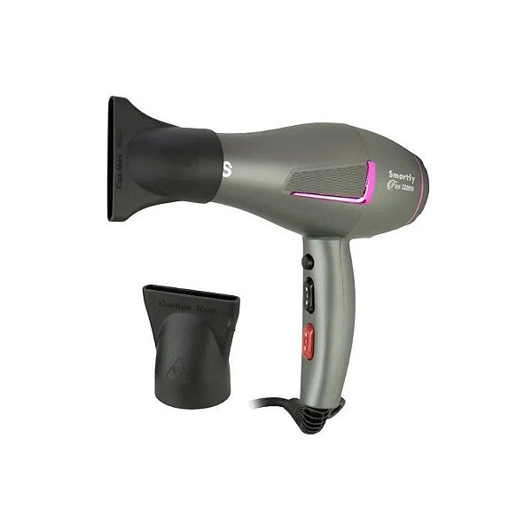 Secador de Cabelo Smartfy Fox SM07 2200W 220V - Prata