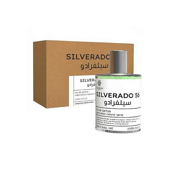 Perfume Amaran Silverado 56 Eau de Parfum Unissex - Perfume Amaran Silverado 56 Eau de Parfum Unissex - 100ML
