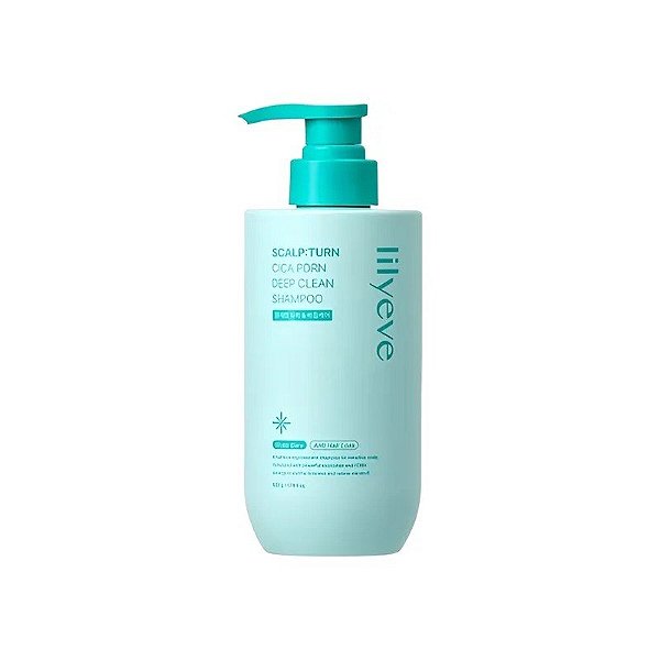 Shampoo Lilyeve Scalp Turn Cica PDRN Deep Clean - 500ML