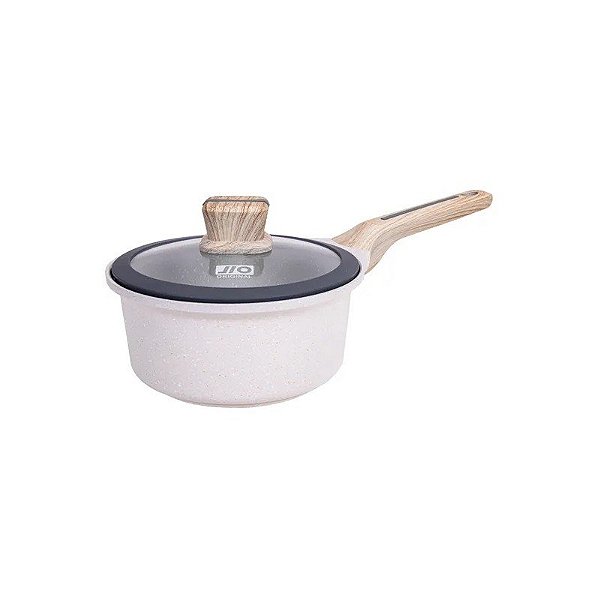 Frigideira de Indução Jio Antiaderente 18CM Creme