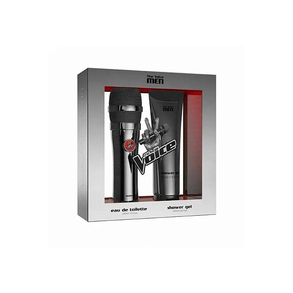 Kit Masculino The Voice Black 100ml