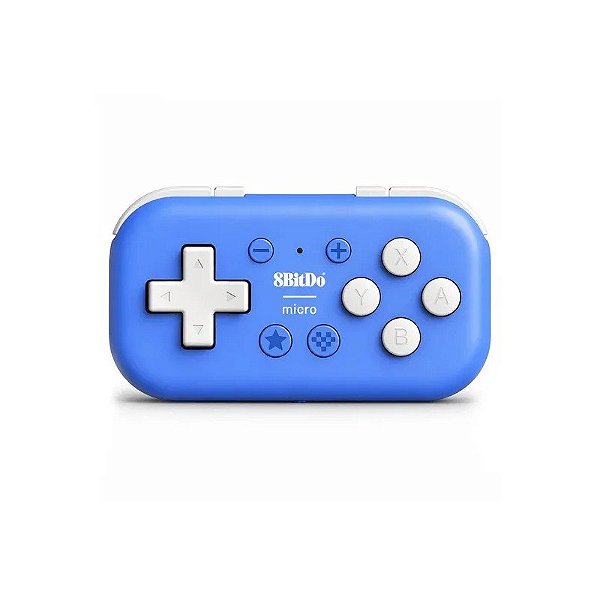 Controle sem fio 8BITDO Micro 80EL02 para Nintendo Switch / Android - Azul