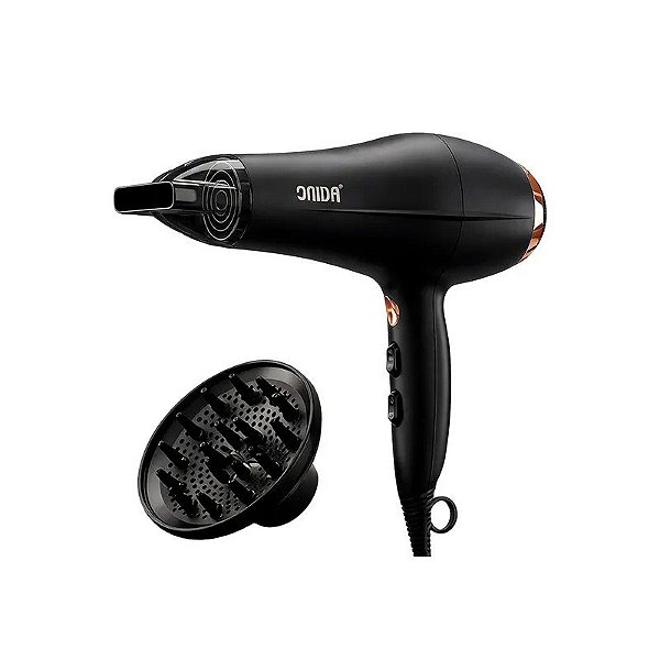 Secador de Cabelo Onida ON-2503 - 4000W - Bivolt - Preto