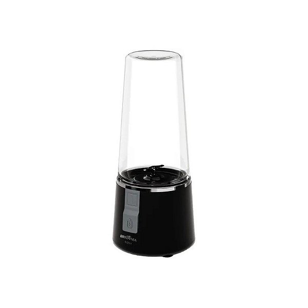 Liquidificador Portátil Britânia BLQE02A - 50W - 300ML - Recarregável - Preto